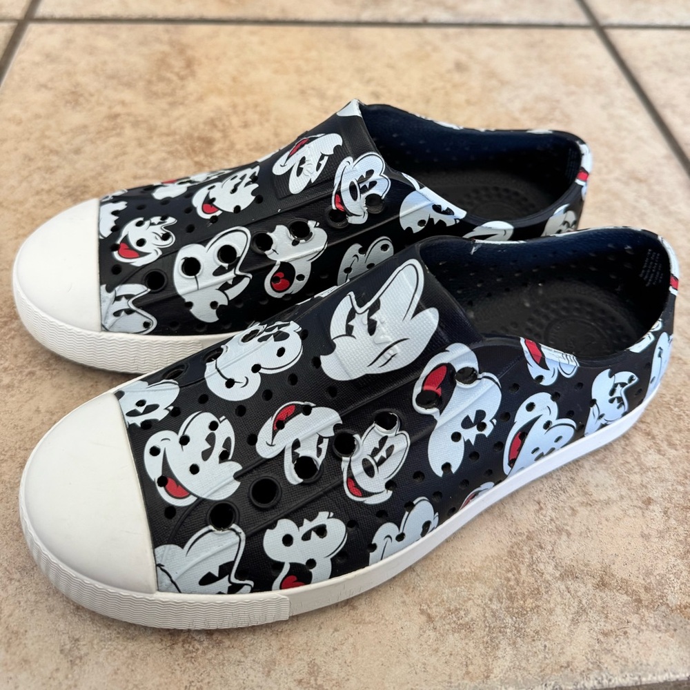 Native Disney Mickey Mouse Shoes